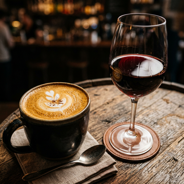 Coffee and Wine